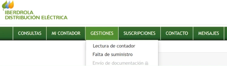 Cómo leer el contador de la luz en el área de clientes de Iberdrola
