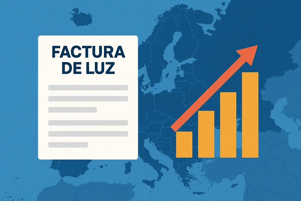 España presume de tener una luz barata en Europa… pero tu factura dice otra cosa